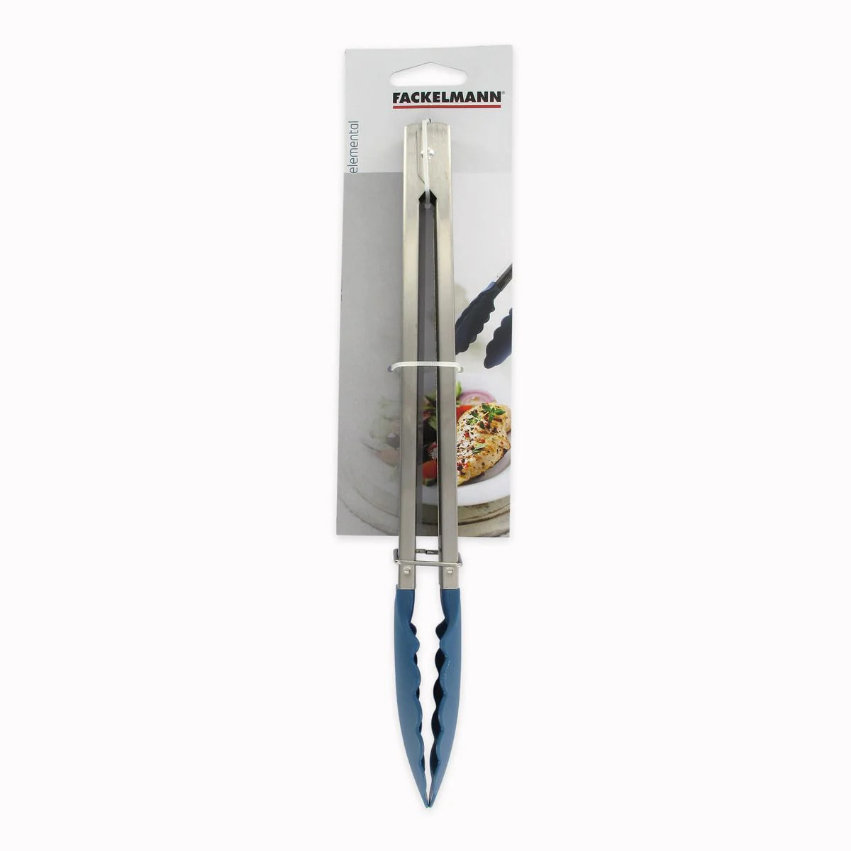 Pince de cuisine en plastique et acier inoxydable 30,4 cm Fackelmann Elemental