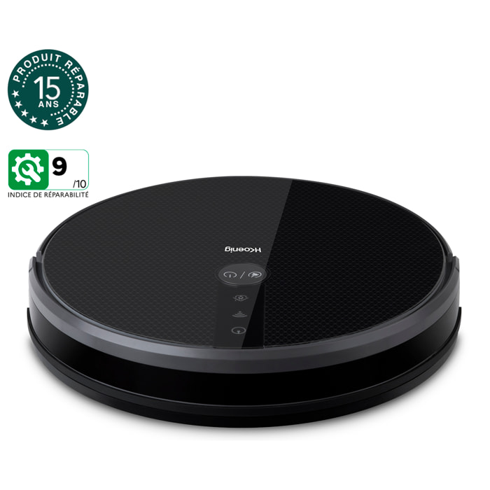Robot Aspirador Y Fregasuelos De Alto Rendimiento, 120 Min de Autonomía, Regreso Automático, 56 dB.