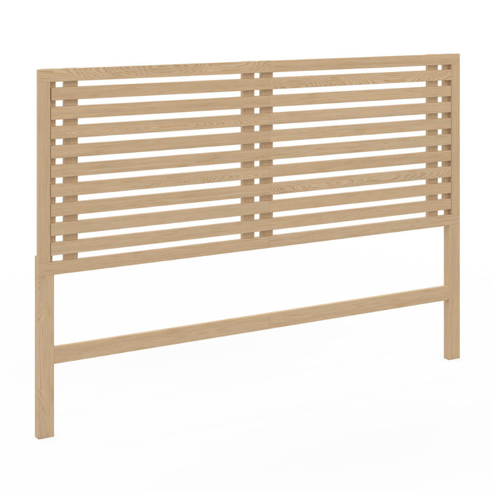 Tête de lit sur pieds Ava en tasseaux 160cm