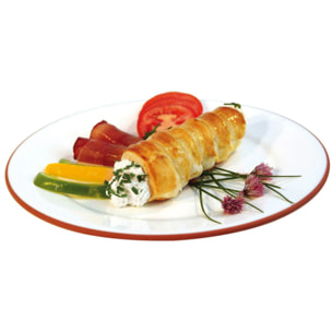 Lot de 4 moules à gâteau en tube 13 x 2,5 cm Zenker