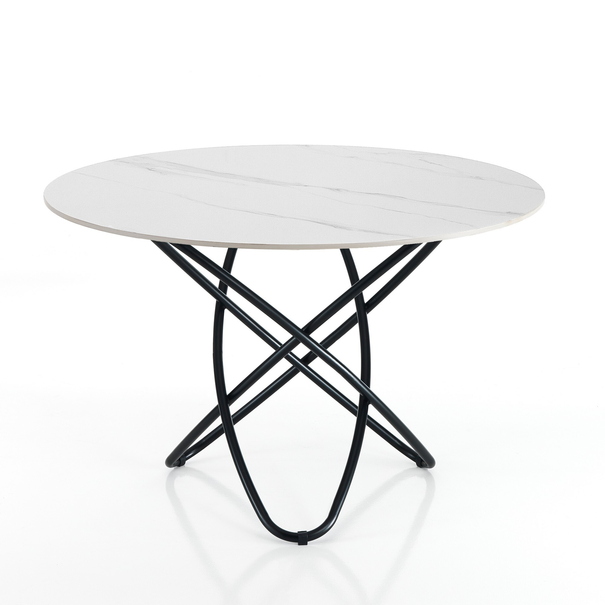 Tomasucci Table HULA HOOP MARBRE BLANC