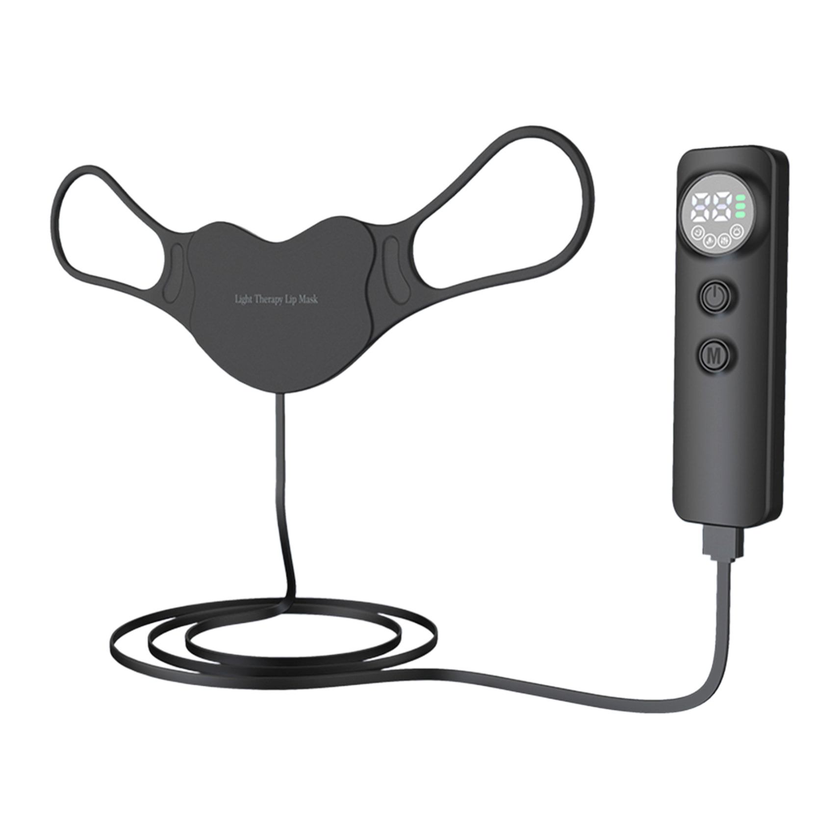 Maschera labiale di trattamento con luce LED con 4 colori.