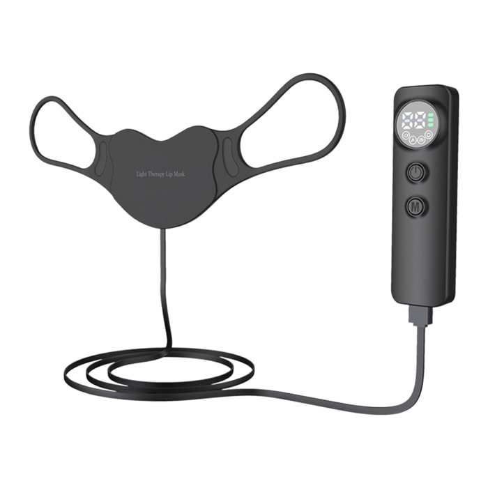Maschera labiale di trattamento con luce LED con 4 colori.