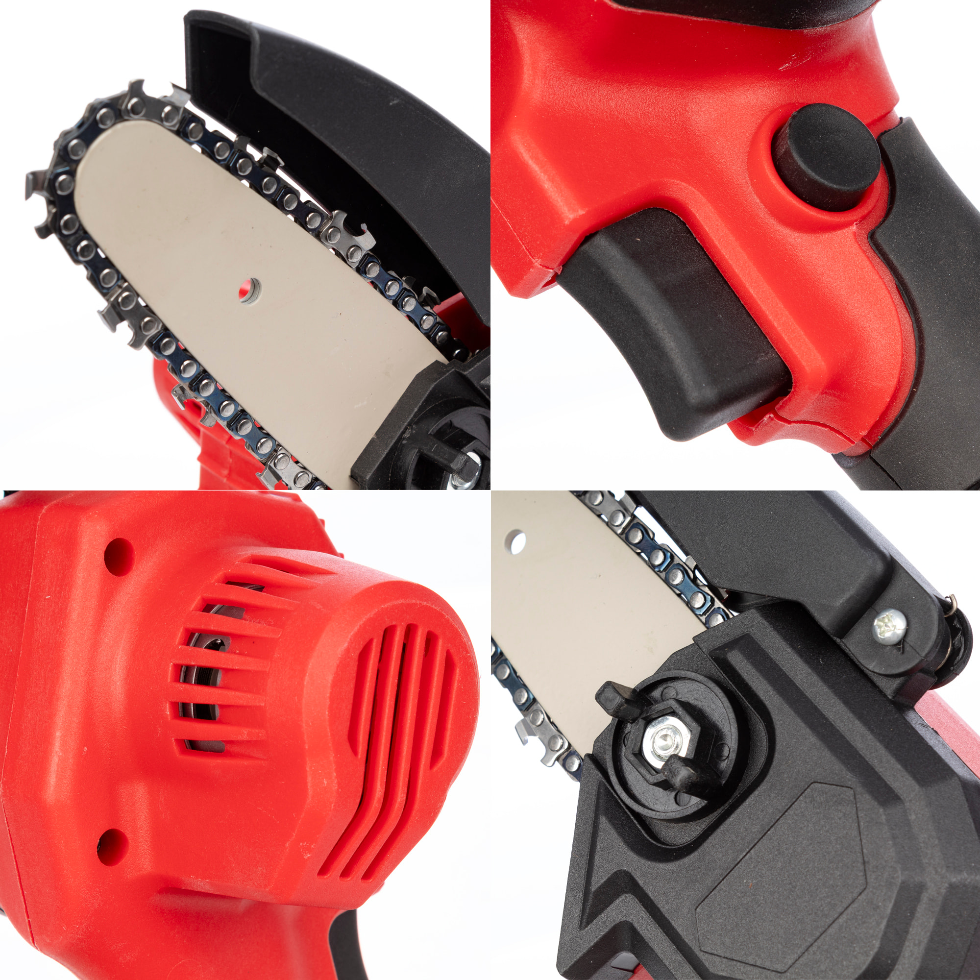 Motosierra de 4 pulgadas, 21V, 20000 RPM, 180W y DOBLE BATERIA de 13000mAh.