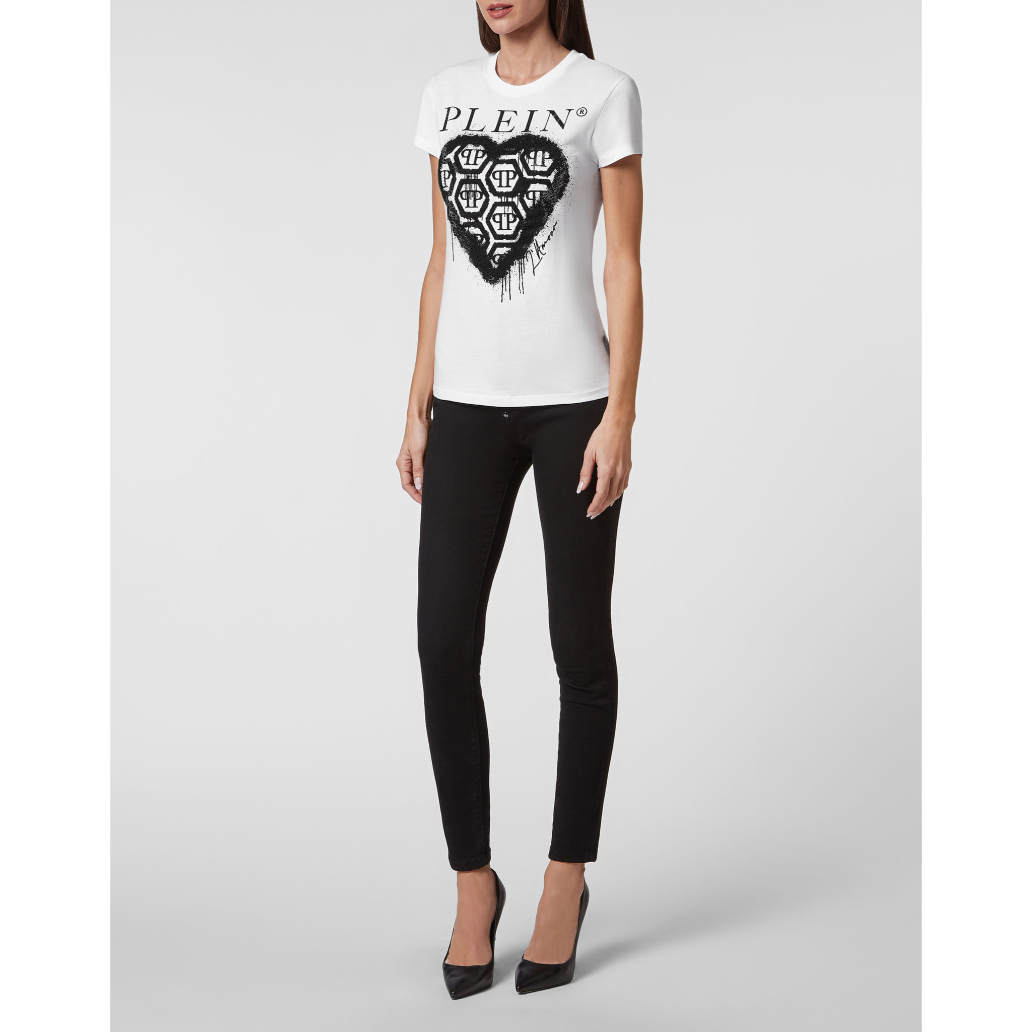 PHILIPP PLEIN Maglietta a girocollo