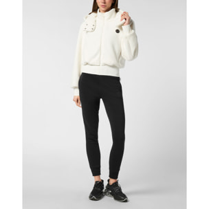 PLEIN SPORT Sudadera con cremallera y capucha