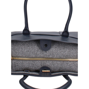 Borsa a mano da donna Made in Italy - Modello Valoria Nova - 100% pelle - 28.0 x 20.0 x 13.0 cm