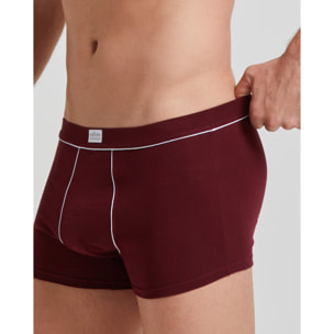 Boxer cotone con dettagli a contrasto