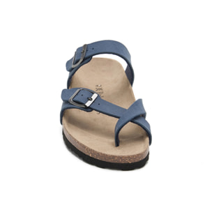 SANDALIA BABUNKERS AZUL