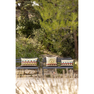 Coussin brodé Adria