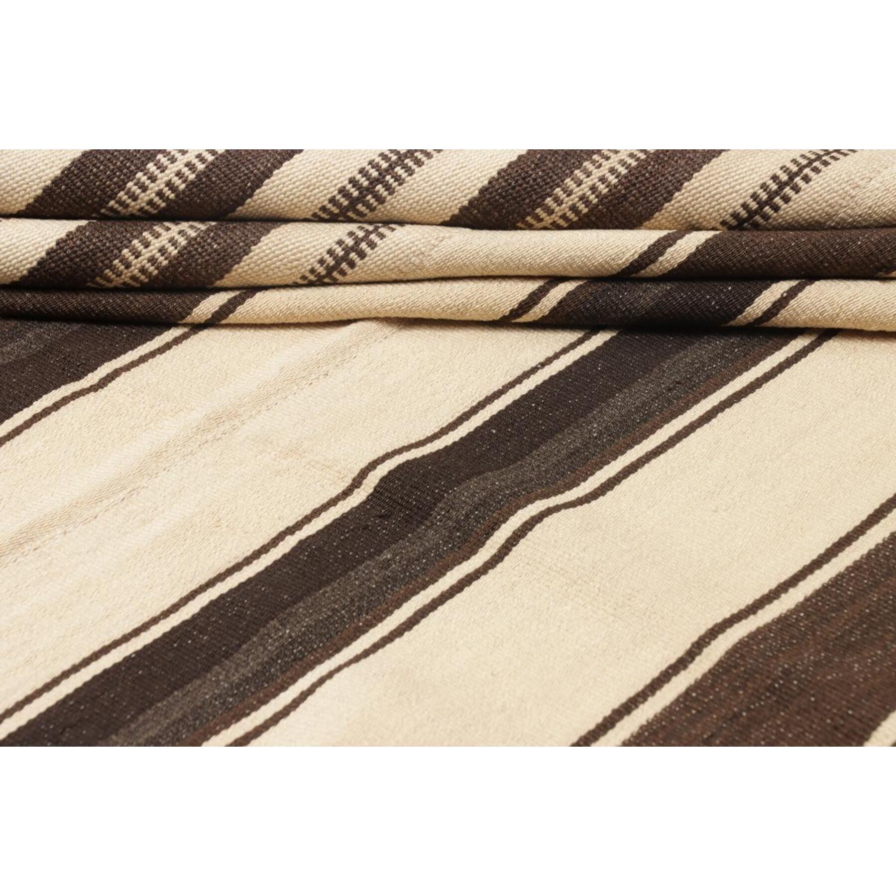 Authentique Tapis d'Orient kilim fait main en laine ANTIK