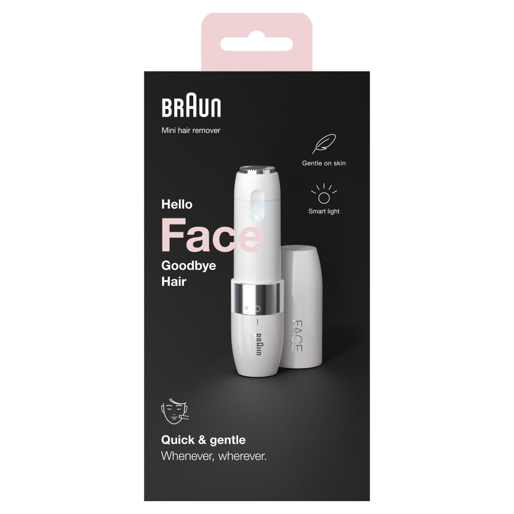 Braun Rasoir Visage Mini - Blanc