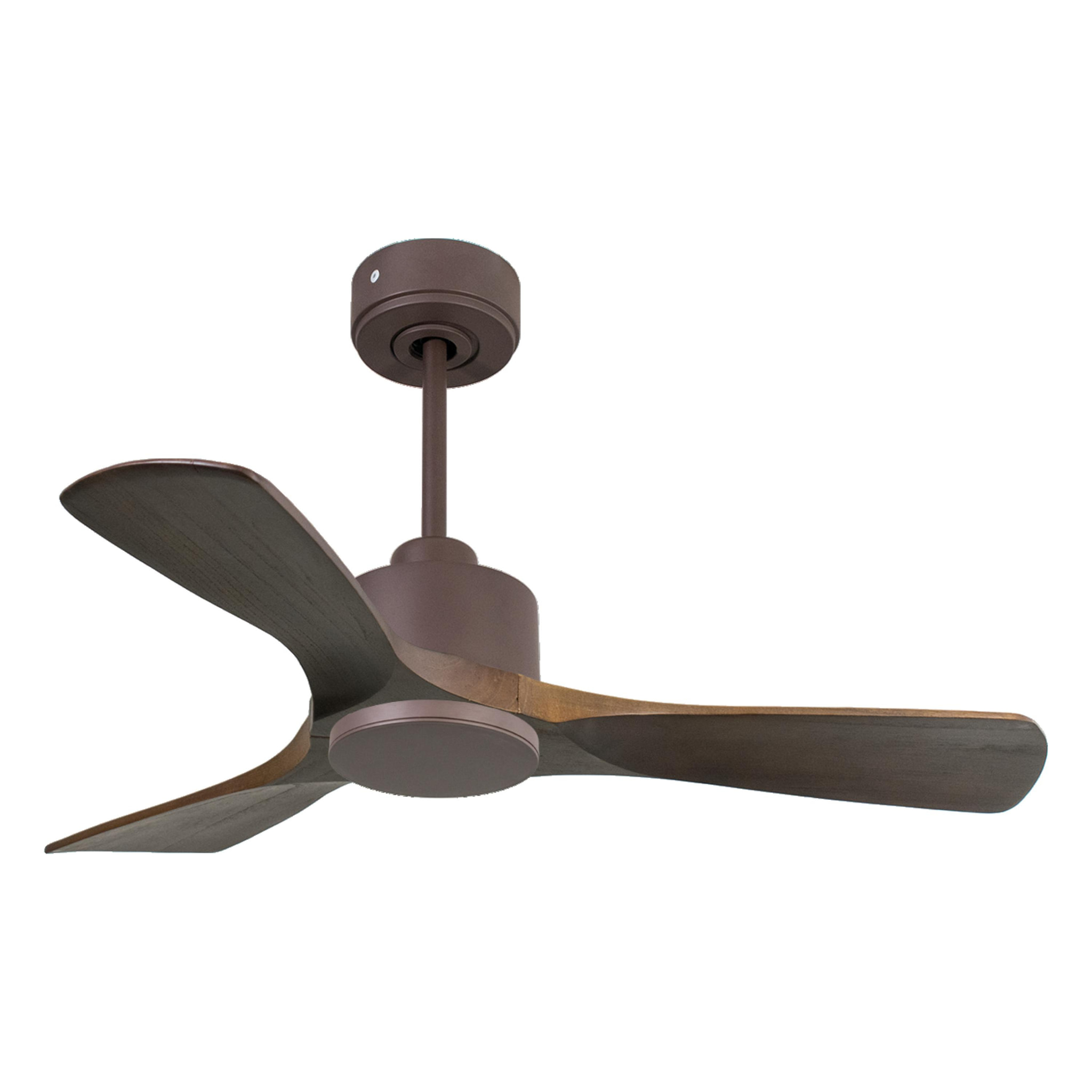 Ventilateur de plafond Réversible  Thermostat Wifi Moteur à courant continu Toits en pente Télécommande Hypersilence Mémoire