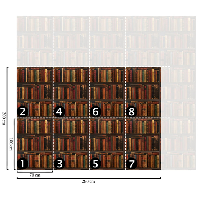 Carta da Parati Biblioteca