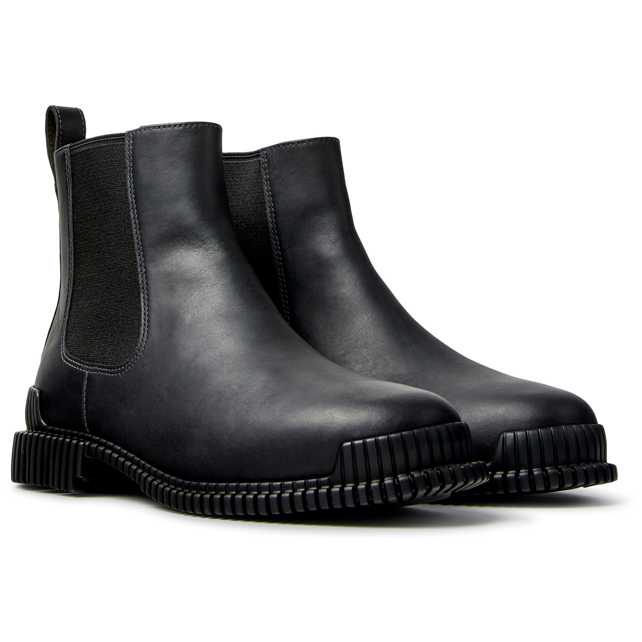 Botines - CAMPER Pix - Gris - Piel lisa