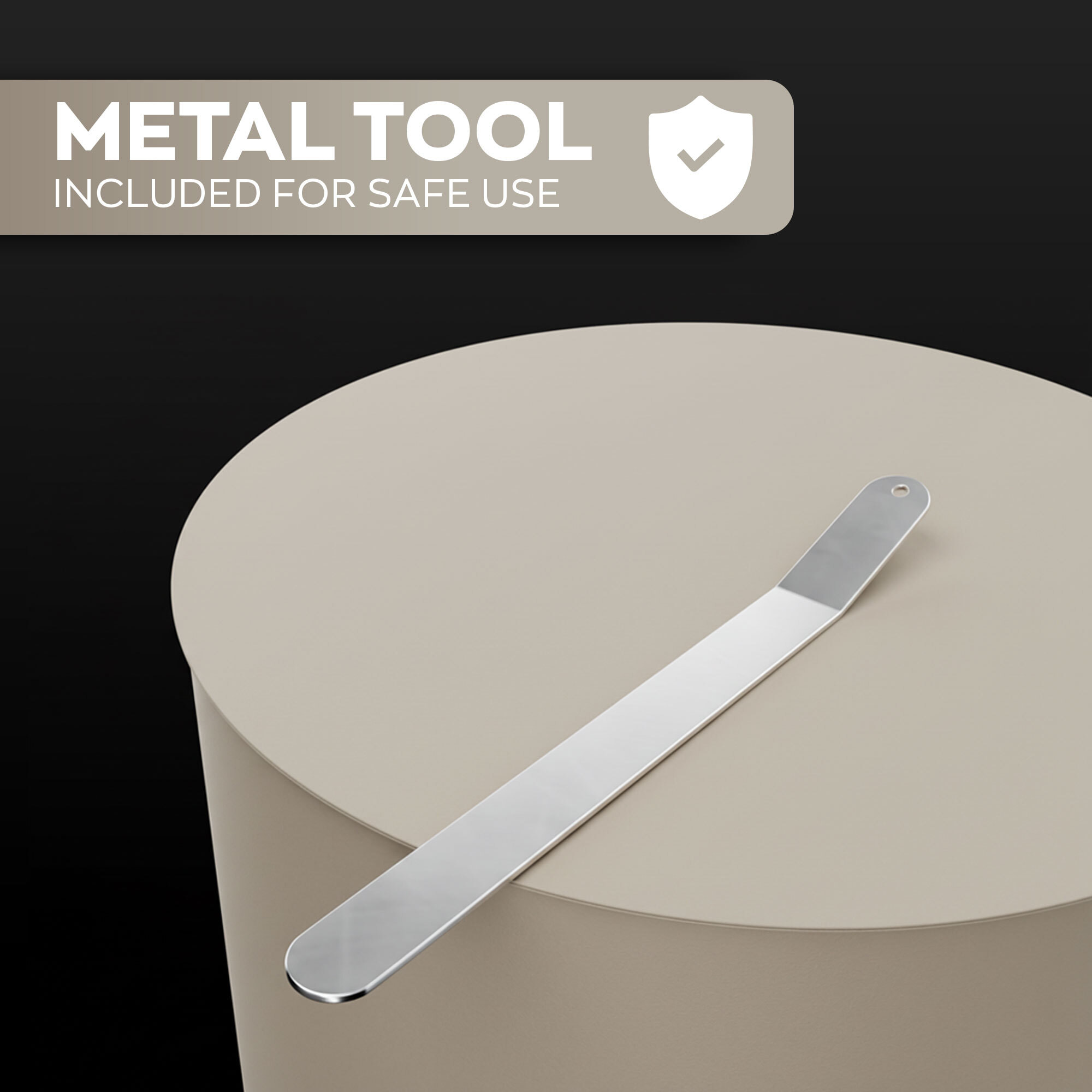 Giulio Cesare - Caminetto a bioetanolo da terra con 1 bruciatore da 1.5LØ40x80 cm