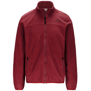 Kappa - Felpe Uomo Rosso - LOGO WIND