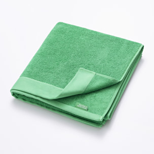 Toalla 90x150 algodón orgánico 450gsm verde benetton