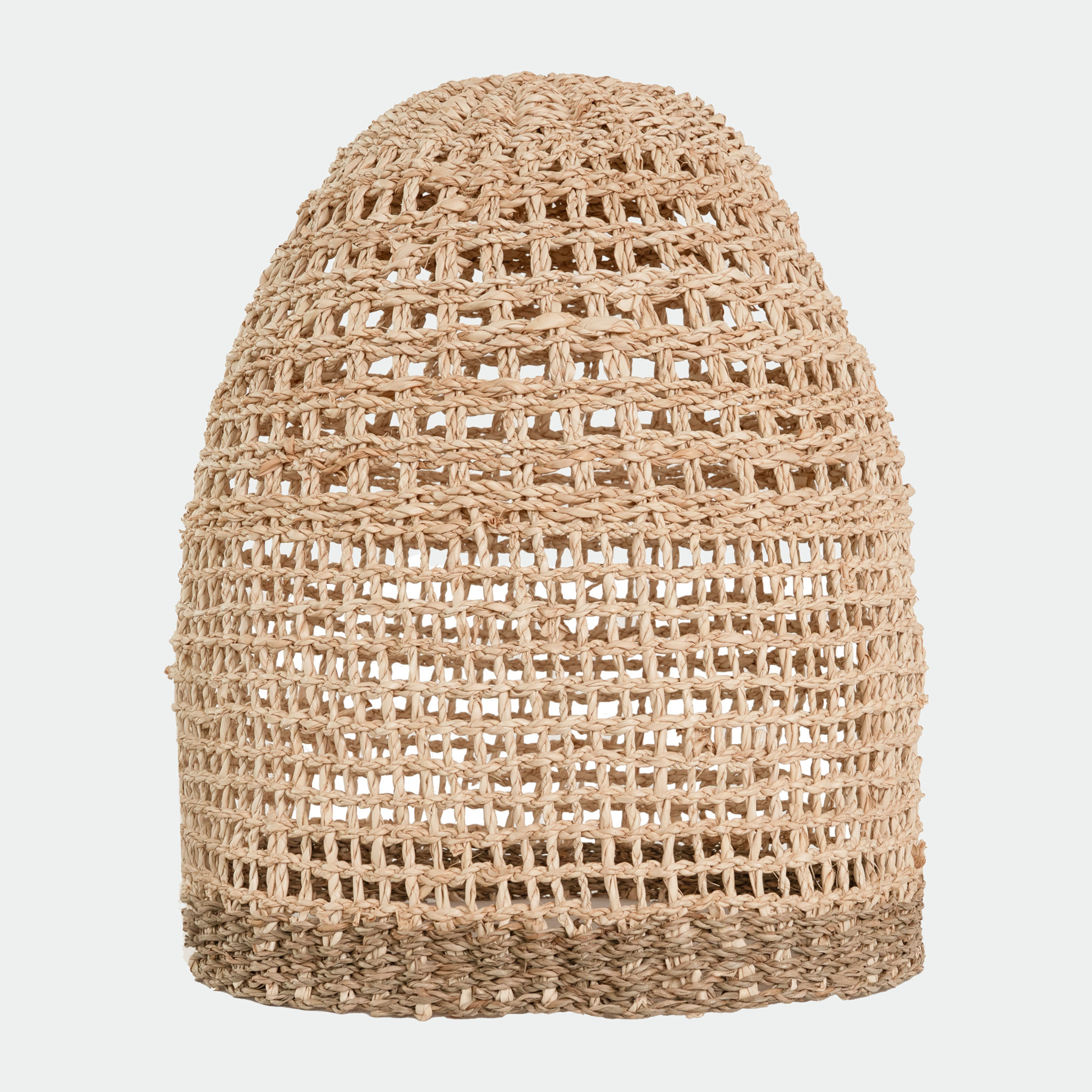 Abat-jour en feuille de palmier et posidonie ∅ 40cm - Biga