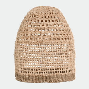 Abat-jour en feuille de palmier et posidonie ∅ 40cm - Biga