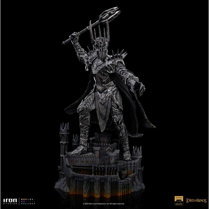 Il Signore Degli Anelli Deluxe Art Scale Statua 1/10 Sauron 38 Cm Iron Studios