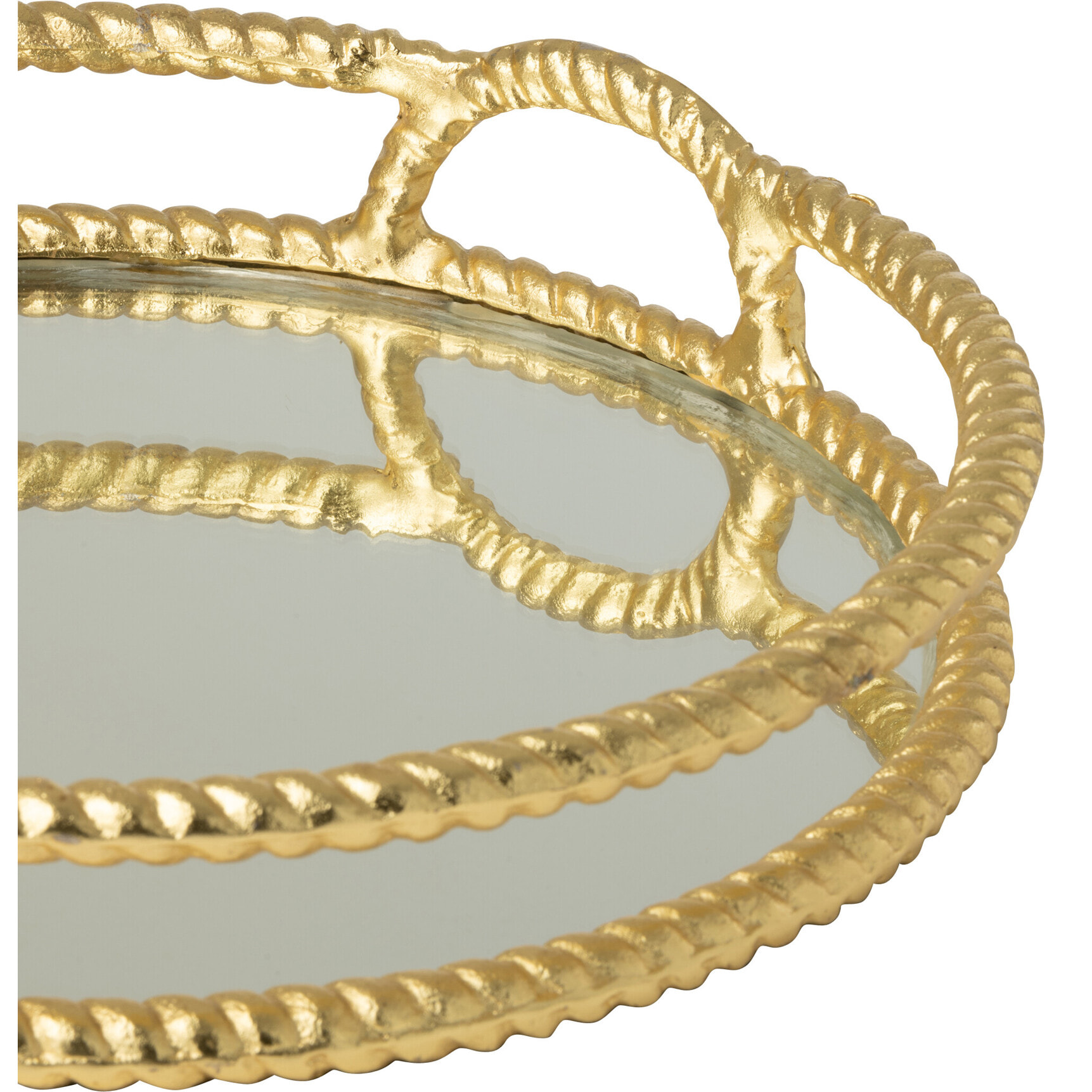 J-Line plateau - aluminium - or