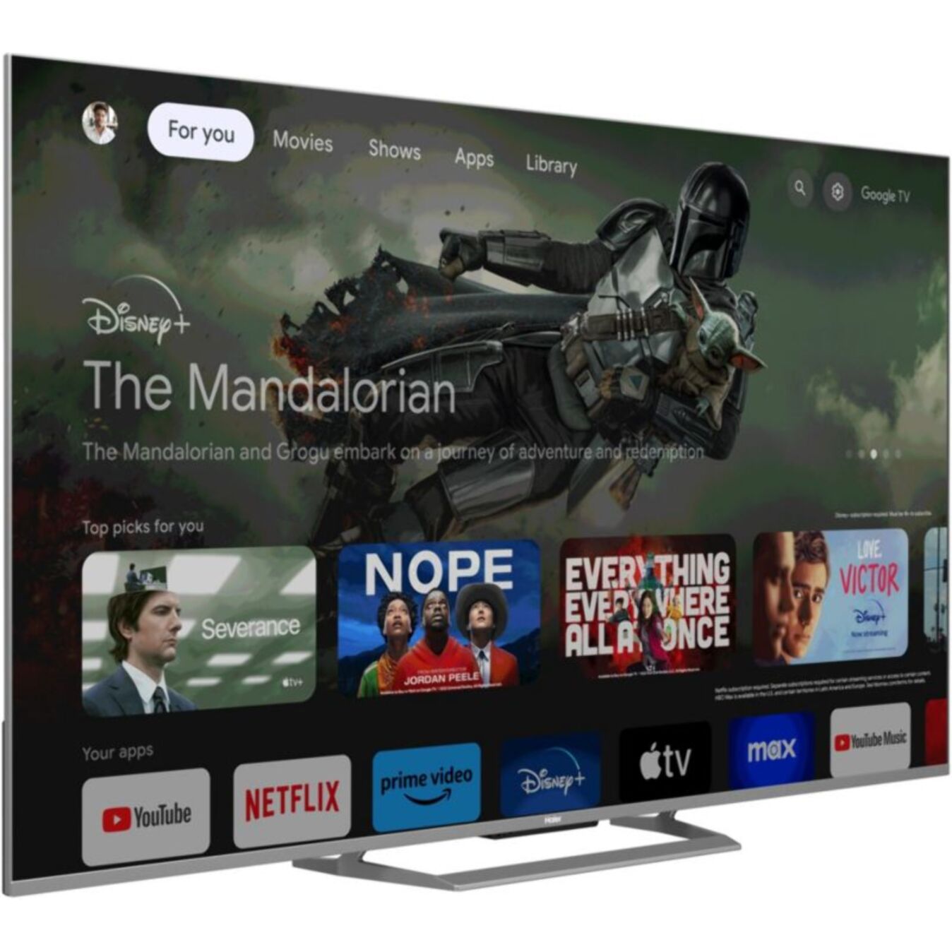 TV Mini LED HAIER H55M90EUX (2026) 55" (140 cm)