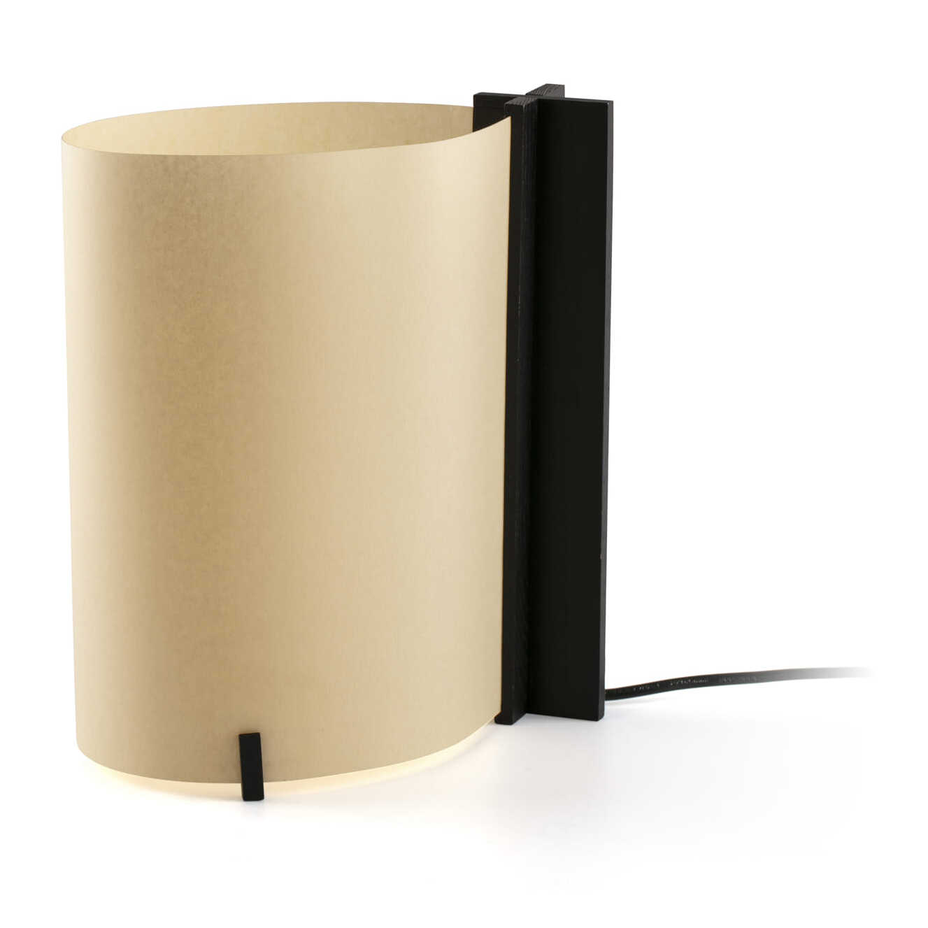 CATA Lampe de table frêne noir