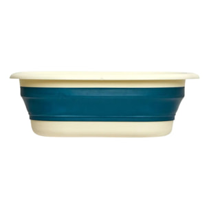 Lot de 3 seaux rétractables 3/5/10L bleu