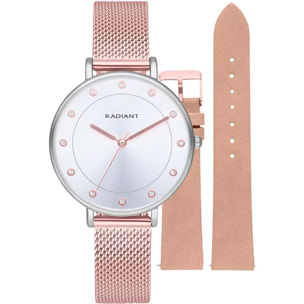 Reloj Radiant RA600203 Hombre Analogico Cuarzo con Correa de Acero