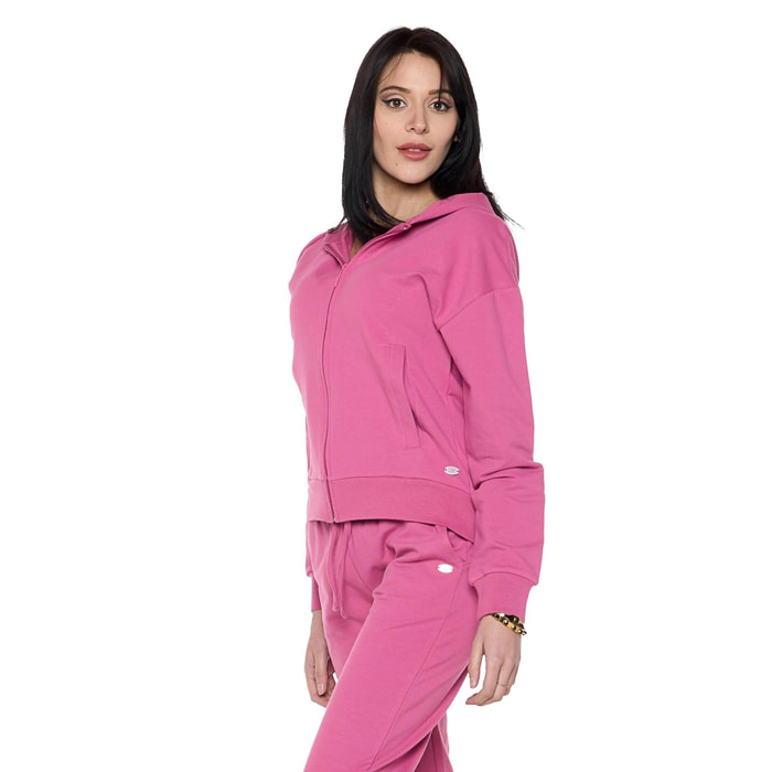 Tuta invernale da donna con cappuccio e zip 'Pearl'