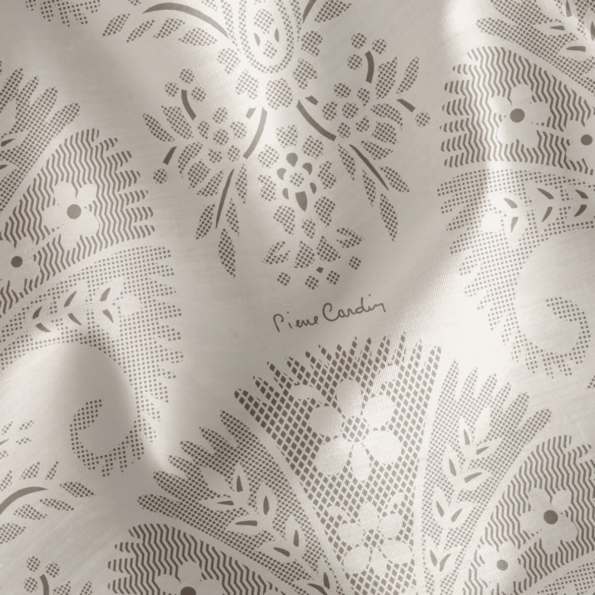 Funda de Almohada Damasco Beige