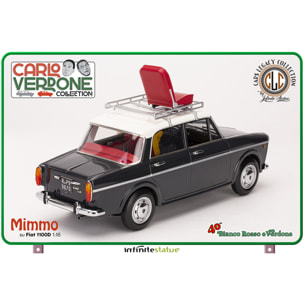 Mimmo Su Fiat 1100 1/18 Resin Car Statua Infinite Statue