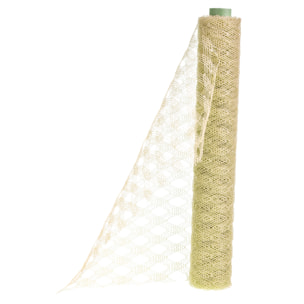 Bobina Diamond Mesh 50 Cm 5 Mt - Pezzi 6 - 500X50X0,1cm - Colore: Bianco - Bianchi Dino - Decorazioni Varie