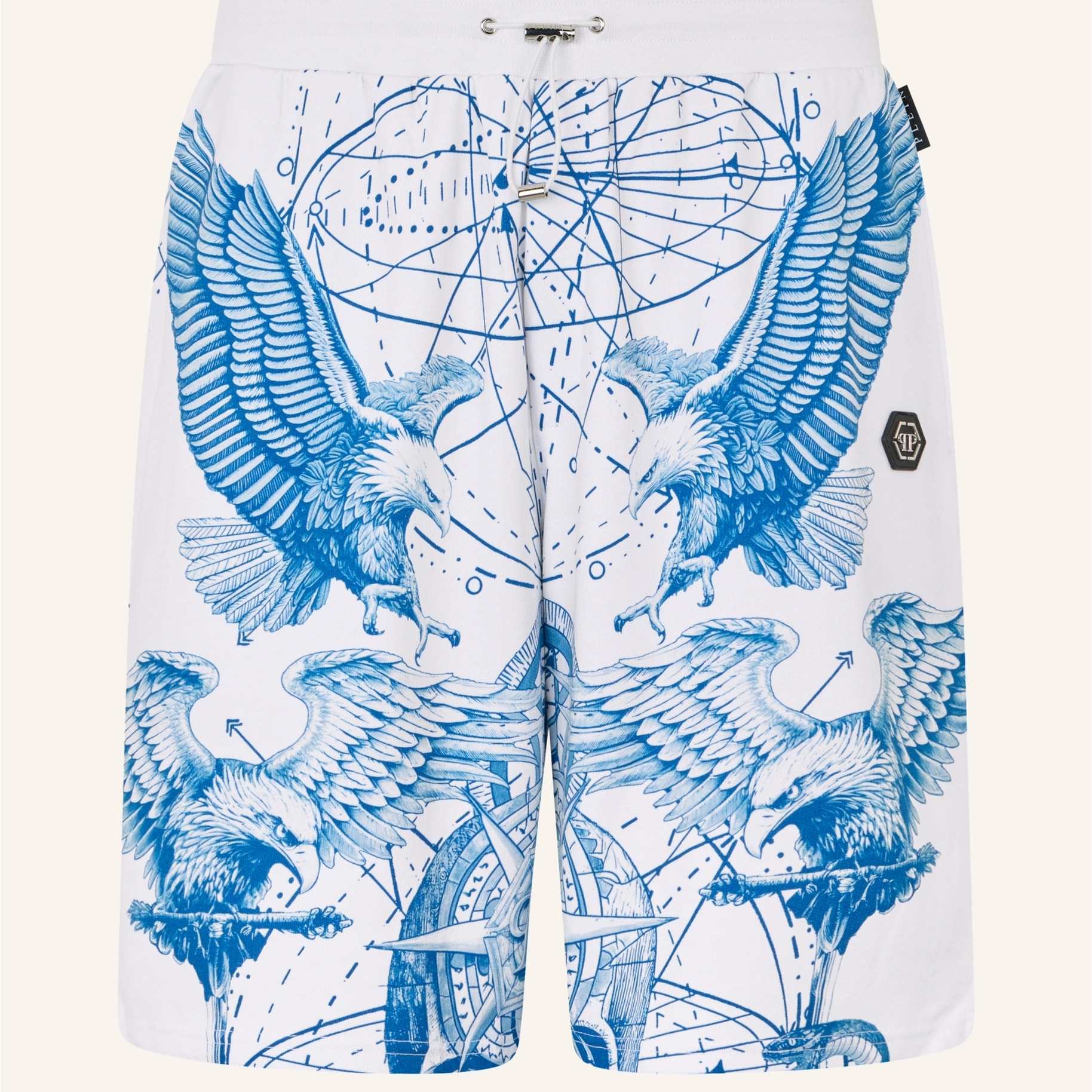PHILIPP PLEIN Fleece Shorts Tattoo Tattoo