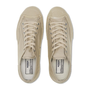 Sneakers Superga Uomo Donna Beige 2434 MILITARY DECK PIQUE