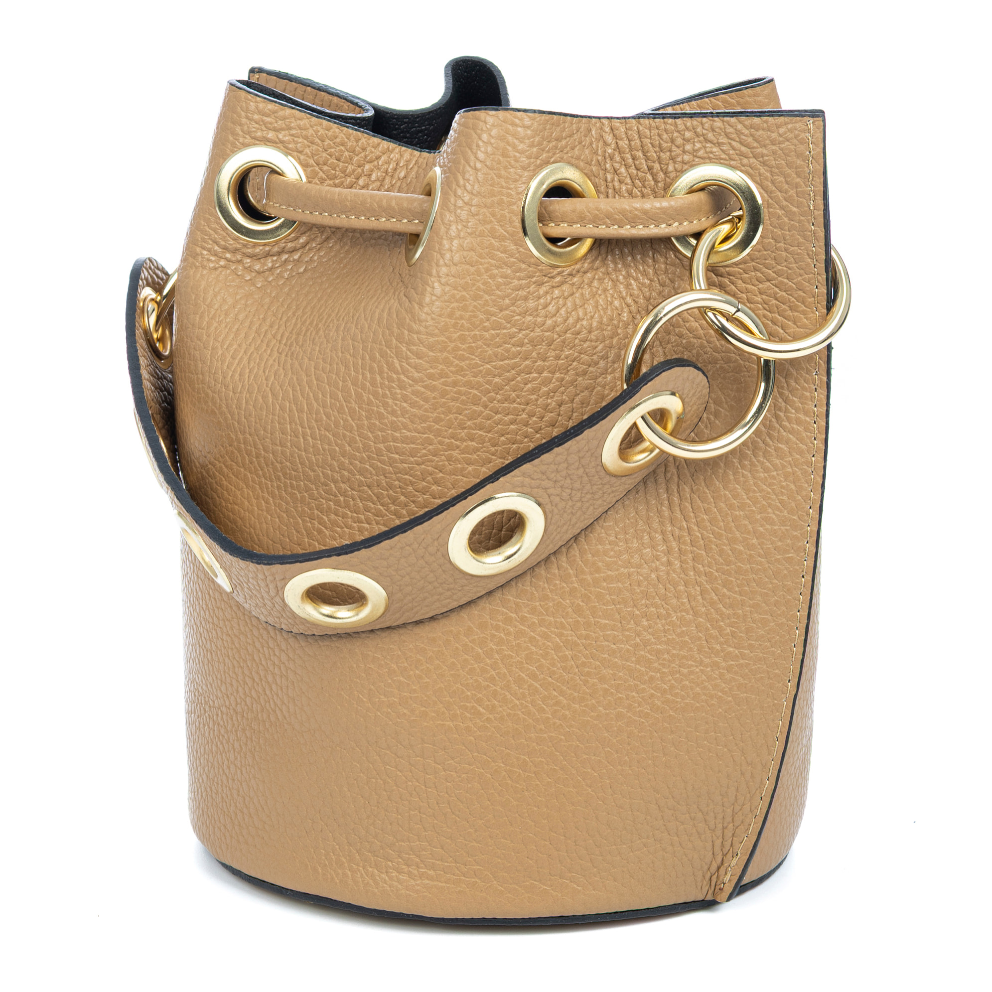 Primavera bolso de mano mujer. Piel auténtica Dollaro