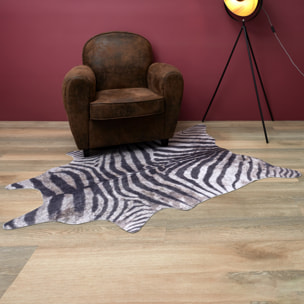 Tapis Imitation Peau De Zebre 120x158cm