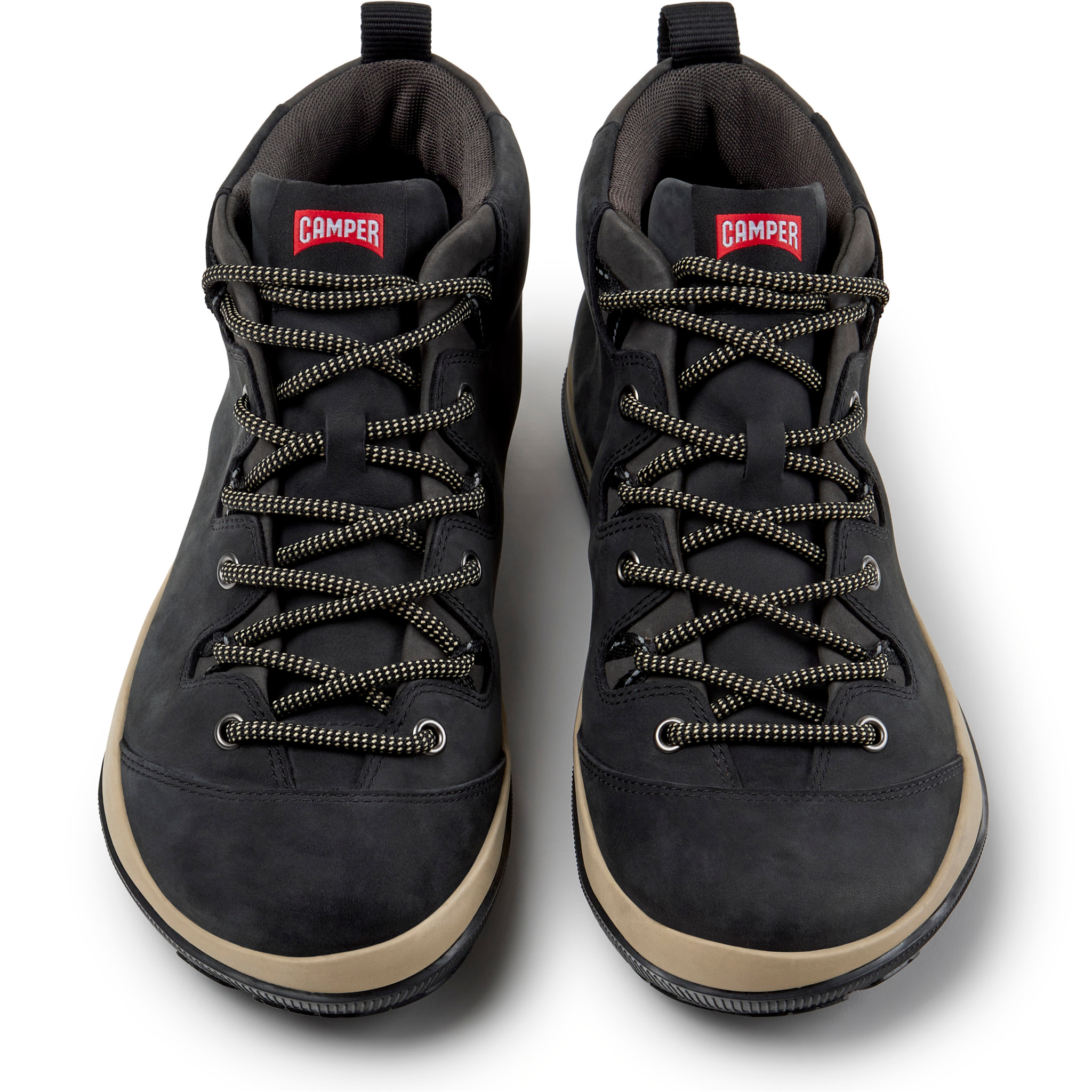 Botines - CAMPER Peu Pista GM - Negro - Piel nobuk