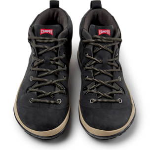Botines - CAMPER Peu Pista GM - Negro - Piel nobuk