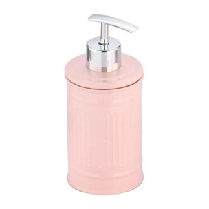 Distributeur de savon Acier HABANA Rose Pastel MSV