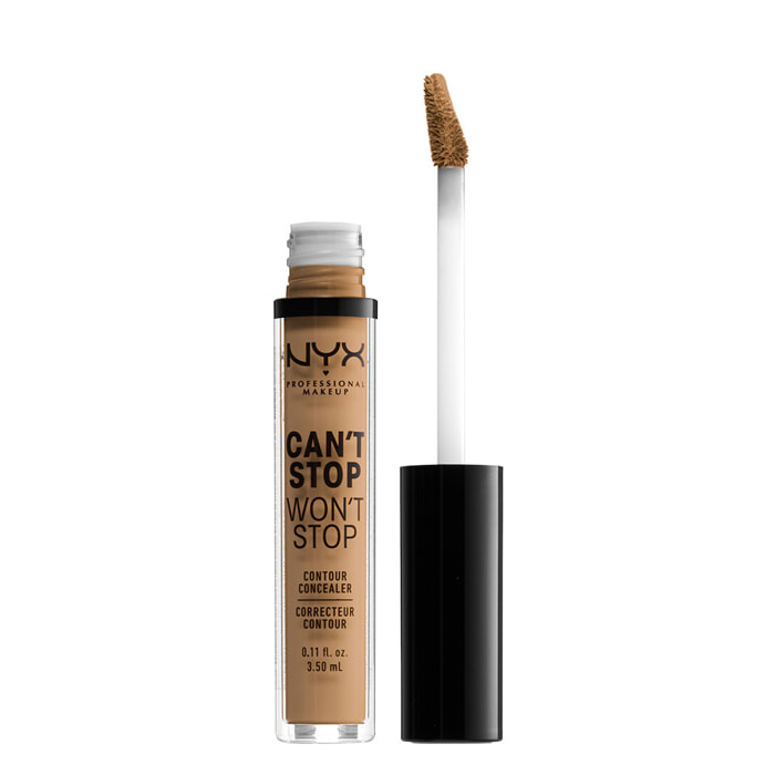 NYX Professional Makeup Anti-Cernes et Correcteur Can't Stop Won't Stop Contour Concealer Golden