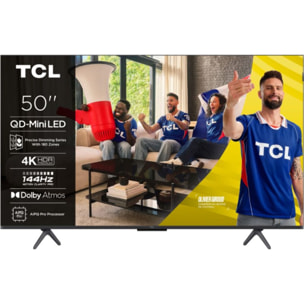TV Mini Led TCL 50C69K 2025-50 pouces (126cm)