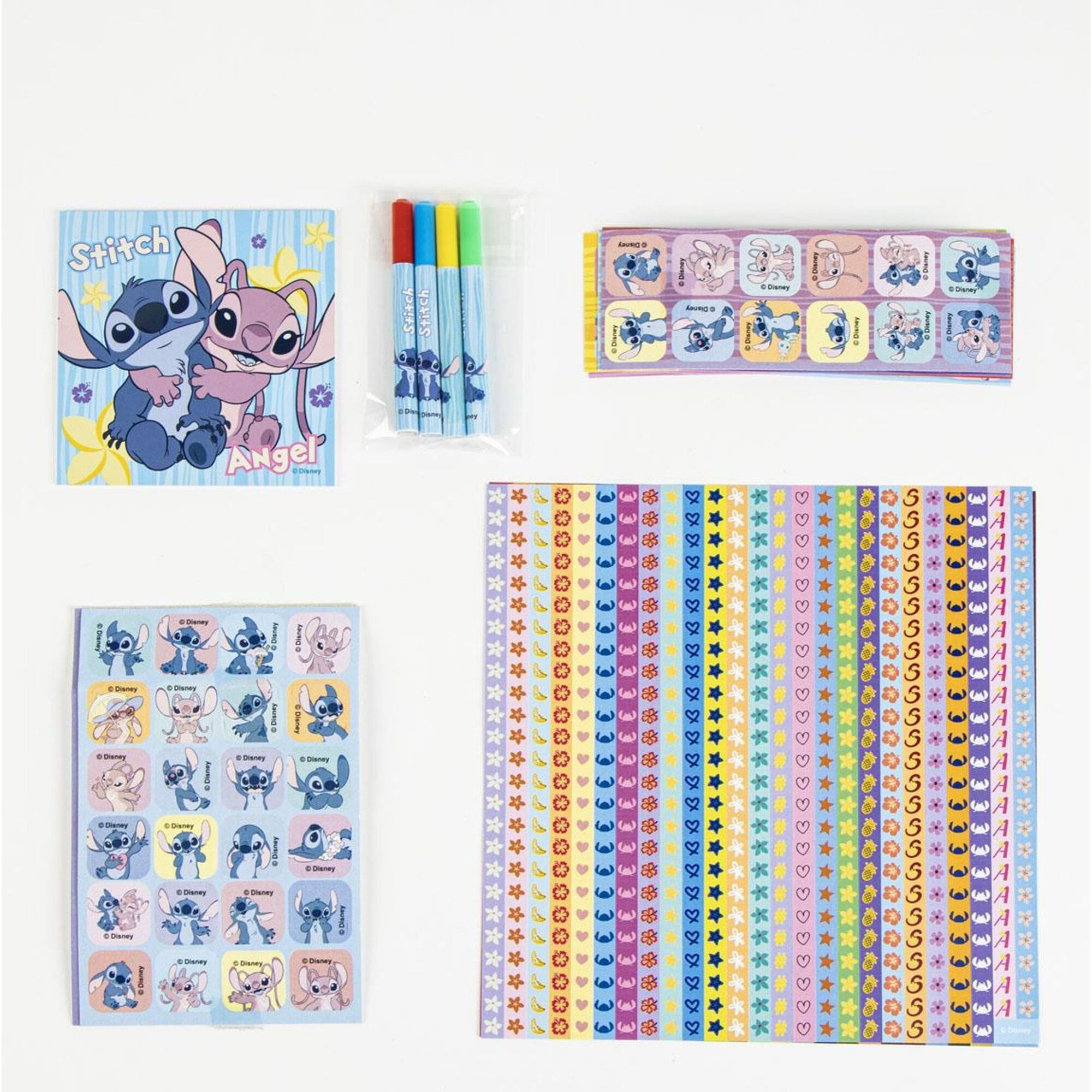 Pack Pegatinas 1000 Piezas Stitch