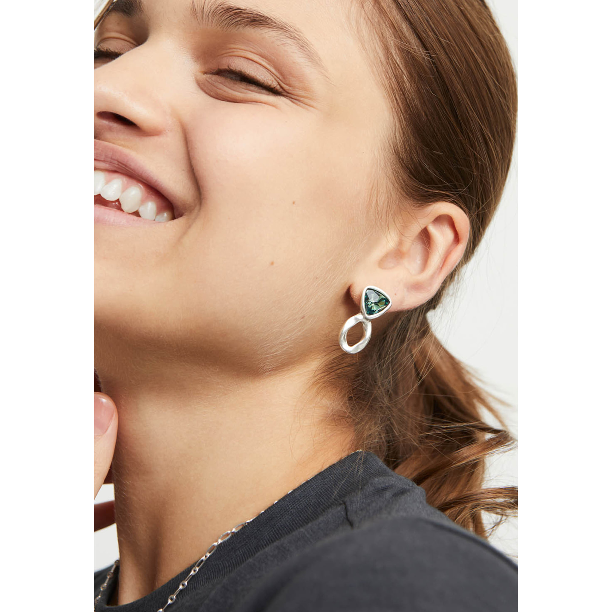 Pendiente SER CAMALEÓNICA VERDE U