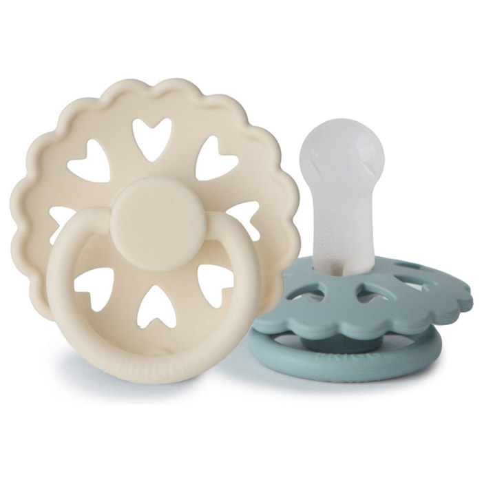 Frigg Pack 2 Chupetes Block Silicona Fairytale