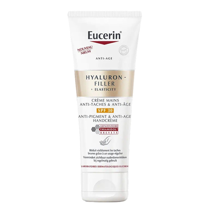 Hyaluron-Filler Elasticity - Crème Mains Anti-Taches & Anti-Age SPF30 - 75 ml