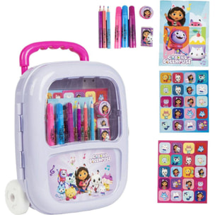 Set Papelería Coloreable Trolley Gabby´S Dollhouse