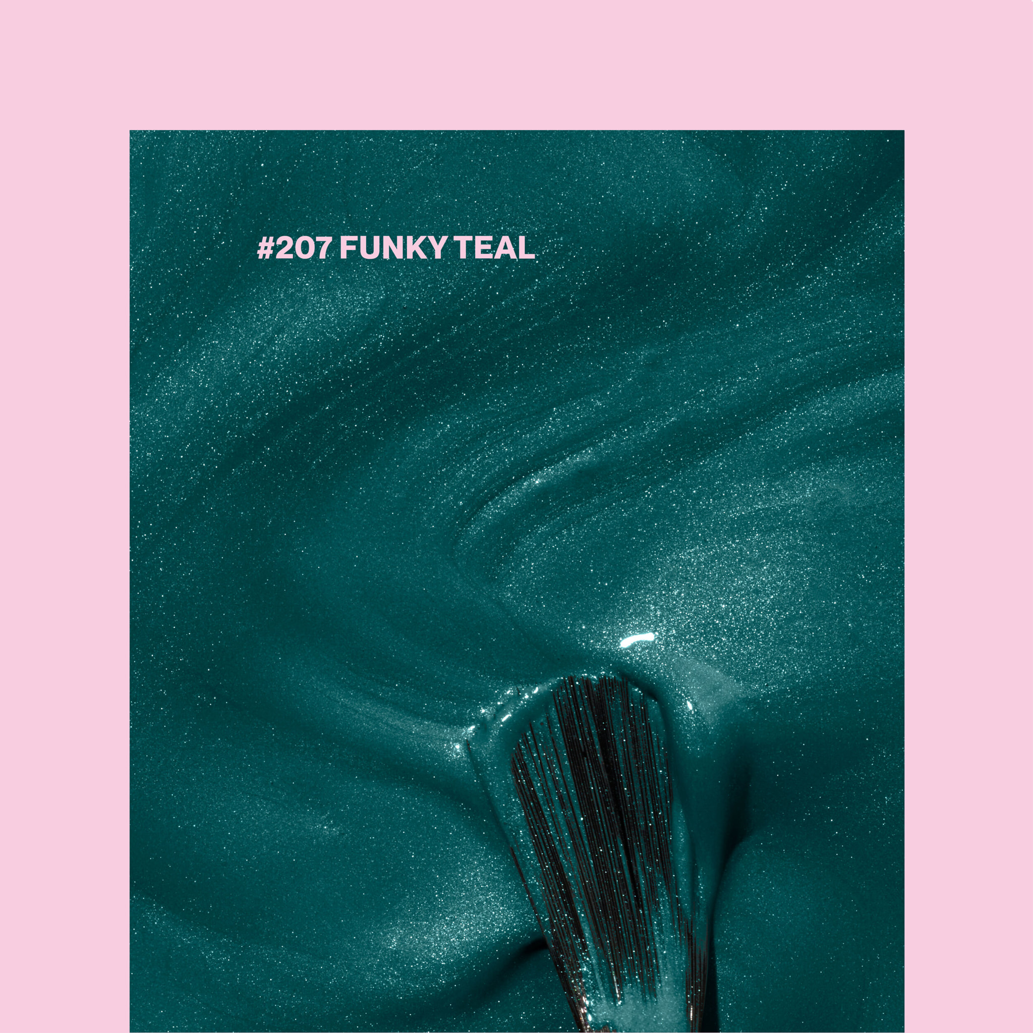 Vernis semi-permanent - 207 Funky Teal - 15 ml