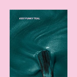Vernis semi-permanent - 207 Funky Teal - 15 ml